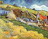 Farmer Huts in Auvers by Vincent van Gogh